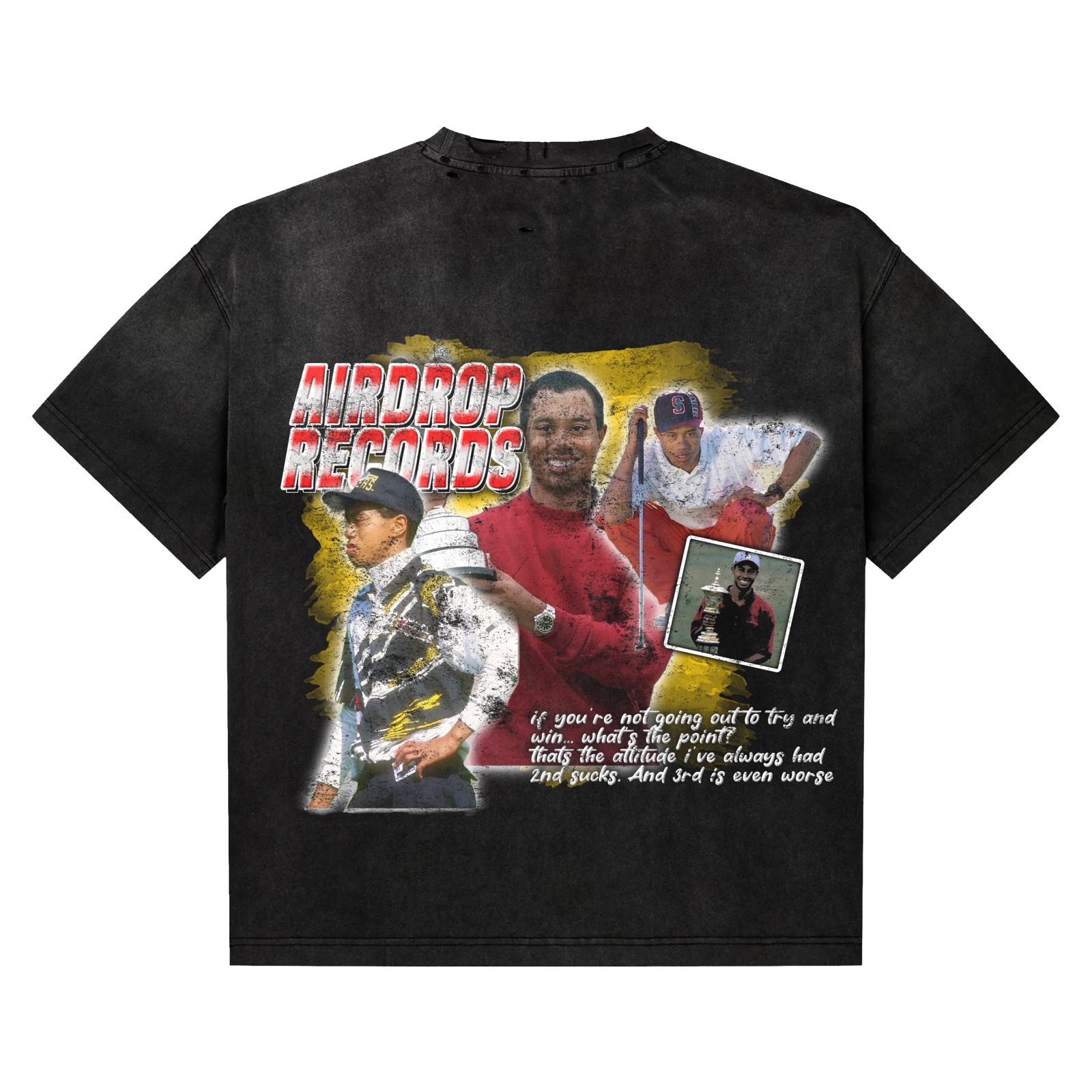Tiger Woods concept tee front